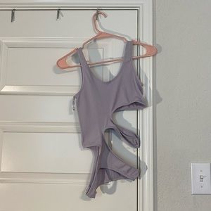 Lavender bodysuit